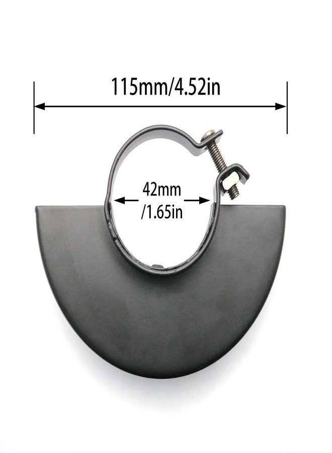 DGHAOP 4.3inch Black Adjustable Metal 100 Type Angle Grinder Shield Protective Cover Wheel Safety Guard - Image 2