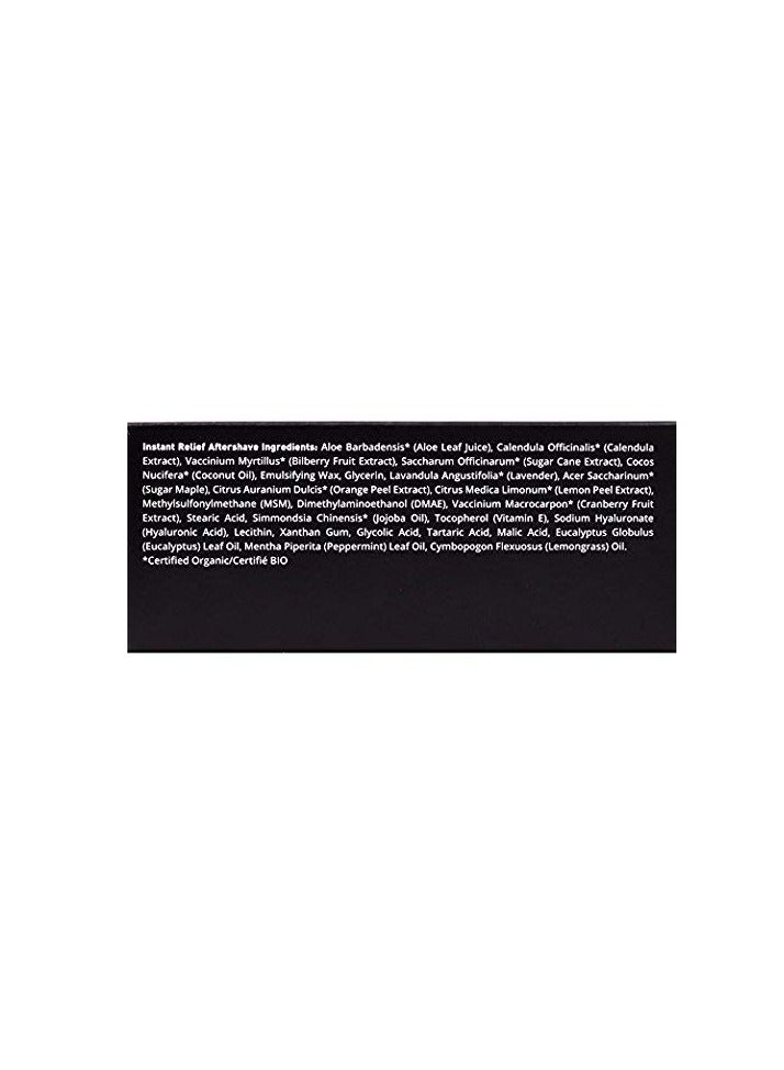 Brickell Men's Products Brickell Men's Products Instant Relief Aftershave for Men, Natural and Organic Soothing After Shave Balm to Prevent Razor Burn, 4 Ounce, Scented - Image 3