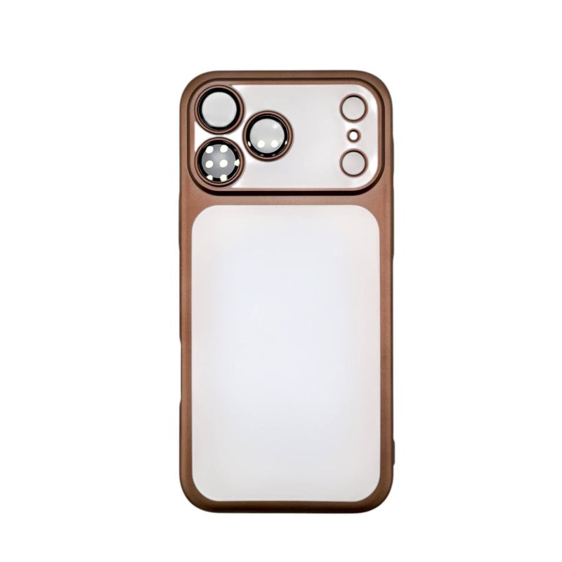 TEXOS CA-09 Case With Camera Protective For iPhone For iPhone 14 Pro Max - Rosy Brown - Image 4