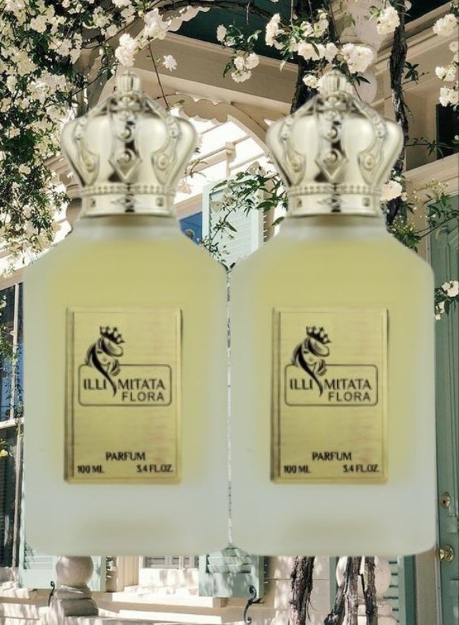 بي إل 2 قطع عطر إليميتاتا فلورا 100مل - Image 1