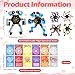 ShinyRelief 24 Pack Valentines Day Cards with Fidget Spinners Glow in The Dark Class Valentines Day Gifts for Kids Party Favors Set Deformable Robot Fidget Toy Exchange Goody Bag Stuffers Game Prize - Image 4