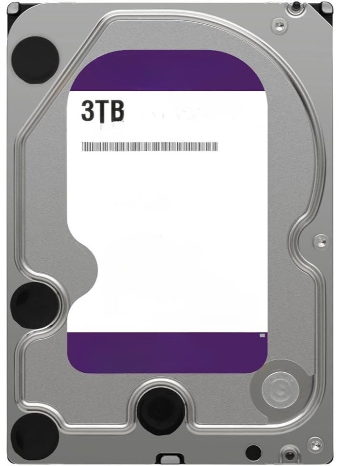 3TB Internal Hard Drive - High-Performance & Durable HDD for Surveillance Systems & Desktop PC - 24/7 Reliable Storage Solution - [WD30PURZ] - Image 1
