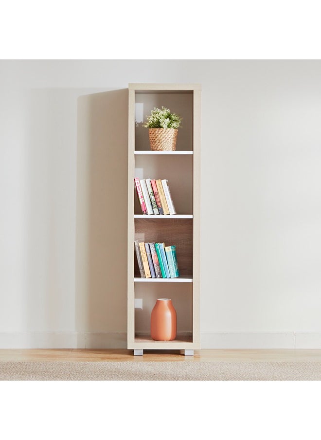 Home Box - Alford Patara 4-Cube Divider Bookcase 40.5 x 150.5 x 35 cm - Image 1