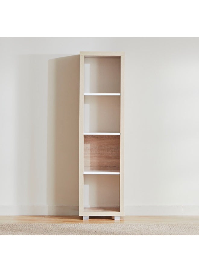 Home Box - Alford Patara 4-Cube Divider Bookcase 40.5 x 150.5 x 35 cm - Image 1