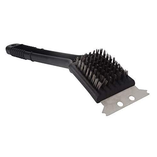 MUGATH Stainless Steel Wire, Grill Cleaning Brush, Heavy Duty Steel Scraper Brush for Oven Household Kitchen Brush Tool Stainless Steel Scrapper & Metal Bristle, Barbecue Oven Cleaner - Image 2