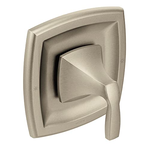 Moen Voss Brushed Nickel 1-Handle Moentrol Pressure Balancing Valve Trim Kit with Volume Control, Valve Required T3691BN - Image 1