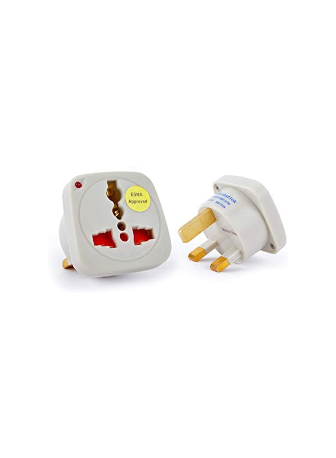Terminator Terminator Multi Traveler Adapter With Shutter & Indicator (UK to Universal)  - Image 2