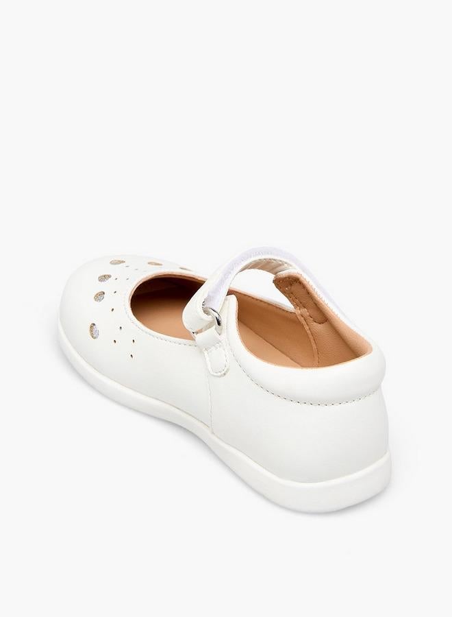 Barefeet Girls Hook & Loop Mary Jane Shoes - Image 5
