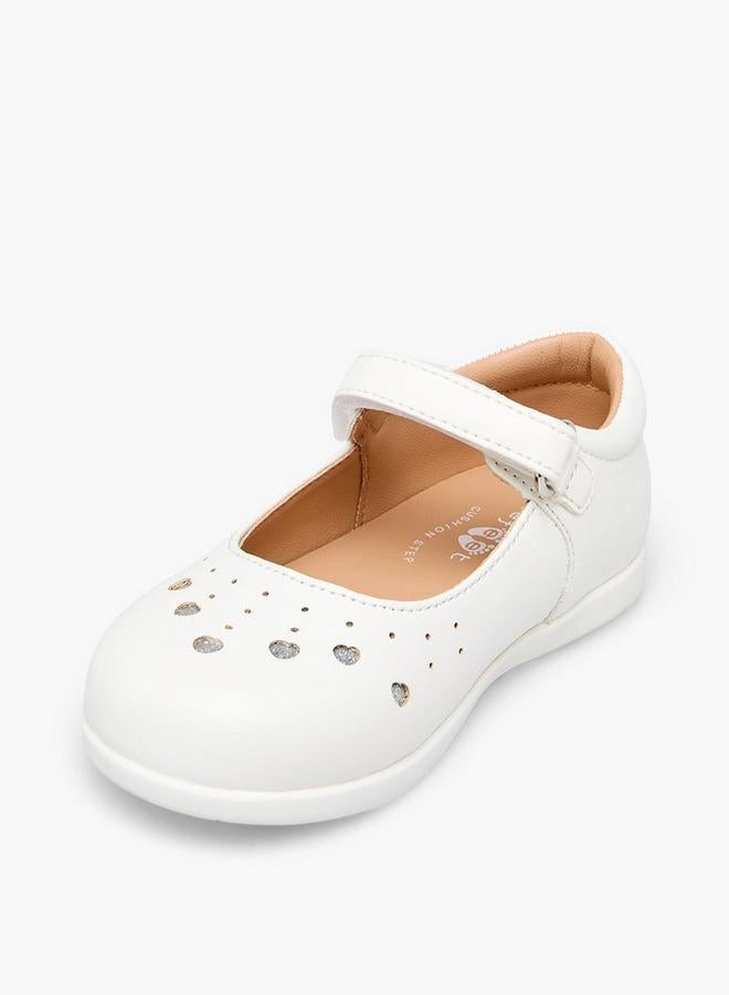 Barefeet Girls Hook & Loop Mary Jane Shoes - Image 4