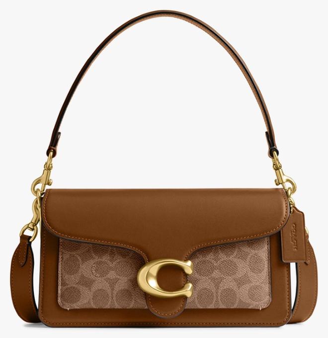 coachoutlet Coach Women's Mixed Leather Tabby Shoulder Bag 26 - Image 1