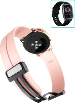 Tagomoon Haylou LS02 Smart Watch Compatible Band Premium Strap with Magnetic Clip  - Image 1
