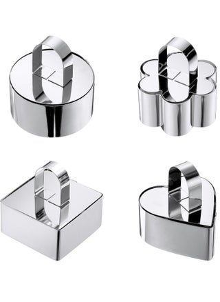 1 Set Round Cake Ring, Stainless Steel Dessert Mousse Rings with Pusher,Silver - pzsku/Z1891971564669C593860Z/45/_/1730941658/403f6adb-6313-437c-9a1b-1fd8c7a9ba42