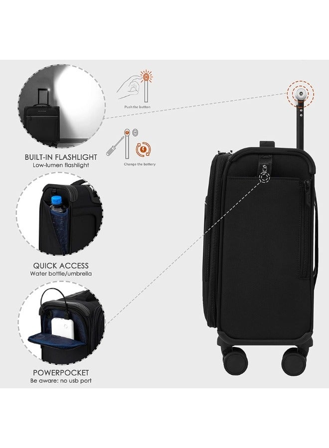 Verage  Rolling Laptop Case Pilot Business Bag for Travel And Office TSA Approved Lock - Image 5