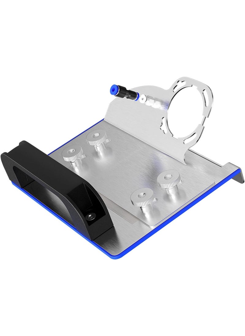 NIKTION NIKTION 45 Degree Angle Tile Chamfering Tool Angle Grinder Stand for Tile 45 Chamfer Cutting Ceramic Tiles Stone Marble Granite Wood Cutting Aluminum Alloy Grinder Tool Chamfer Tile Cutter Tool  - Image 1