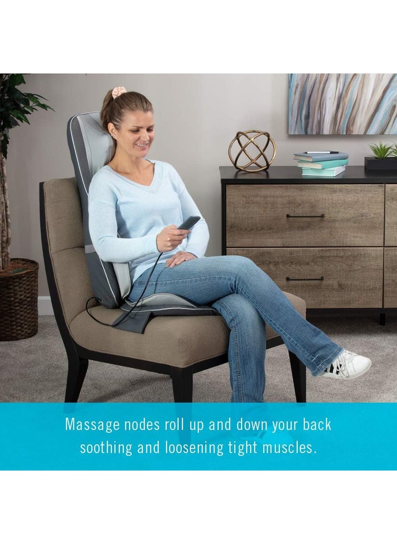 HoMedics HoMedics Gentle Touch Gel Deluxe Shiatsu Neck Shoulder and Back Massage Cushion with Heat with Deep Kneading Shiatsu Massage and Air Compression  - Image 3