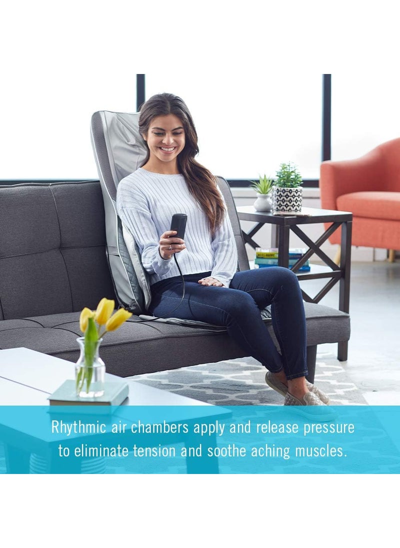 HoMedics HoMedics Gentle Touch Gel Deluxe Shiatsu Neck Shoulder and Back Massage Cushion with Heat with Deep Kneading Shiatsu Massage and Air Compression  - Image 4