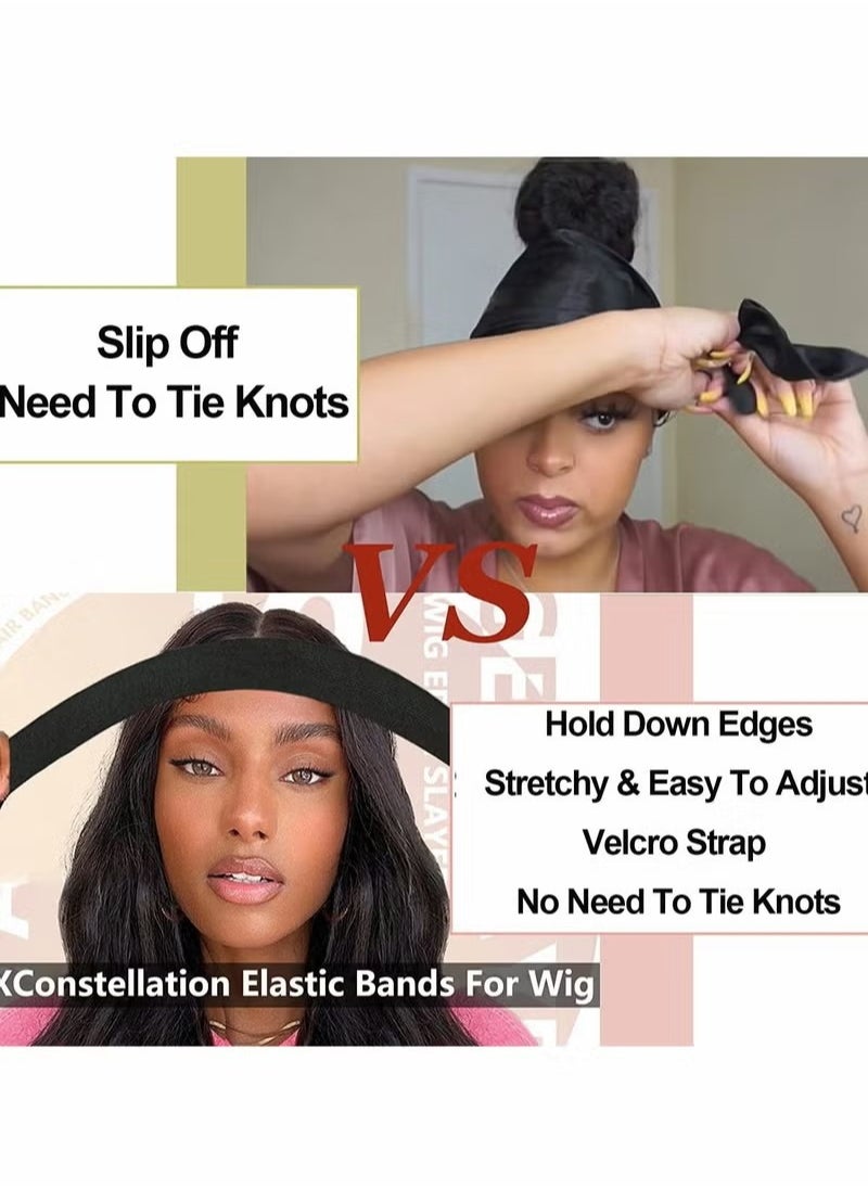 Generic Elastic Bands For Wig, 4 PCS Wig Accessories Kit No Slip Wig Band, Elastic Lace Melting Bands for Wig  - Image 3