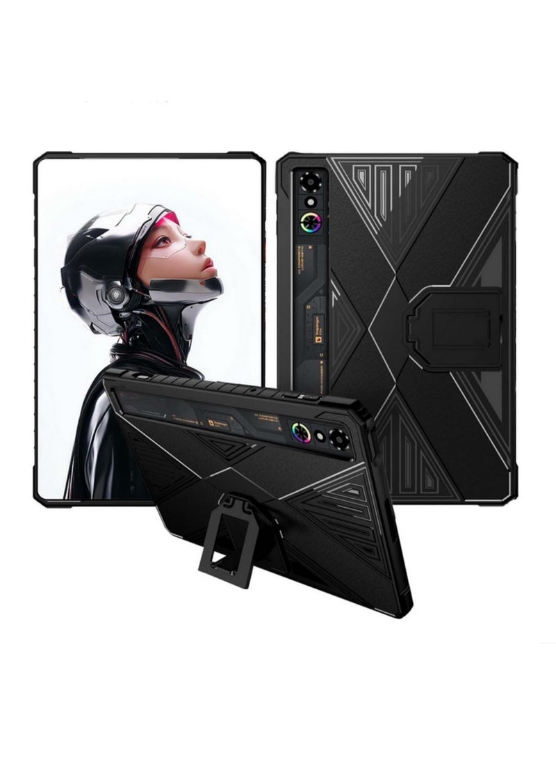 1Pcs Case Cover for Red Magic Tablet 3 Pro 9.06inch 2025 Gaming Tablet Case with Stand TPU PC Material Full Protection Anti-Scratch Dirt-Resistant Black - Image 1