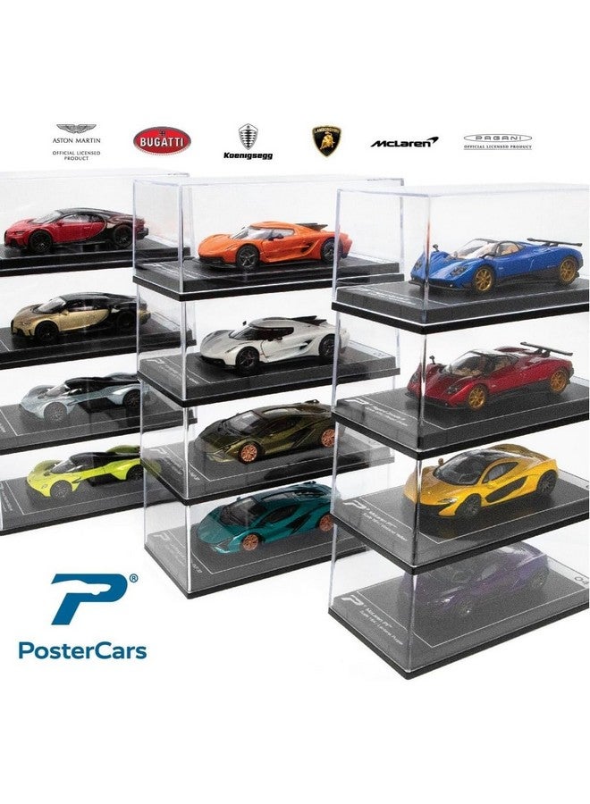 PosterCars - 1:64 Scale Bugatti Divo Nocturne Black Hypercar League Collection No.20 - Image 3