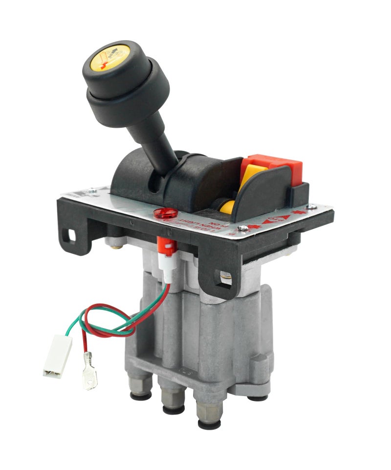 Maigoo K90 Power Take Off PTO Hoist Air Shift Control Valve with Push to Connect Fittings Dump Truck Valve Tipper Hydraulic System Compatible with Apsco AV295 329358X - Image 2