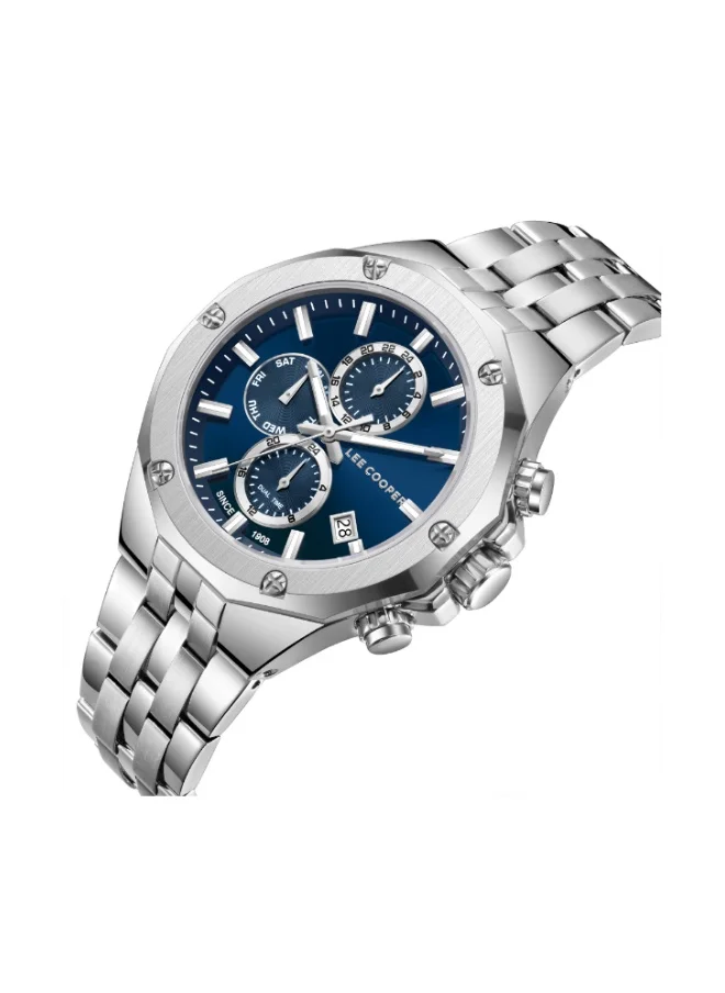 لي كوبر Men's Metal Multi Function Watch LC08104.390 - 42 mm