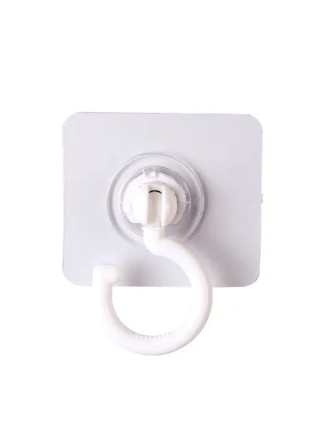 Heavy Duty Rotating Suction Cup Hook 360 Spinning No Drill Adhesive Wall Mounted Organizer Random Color 2pcs - Image 1