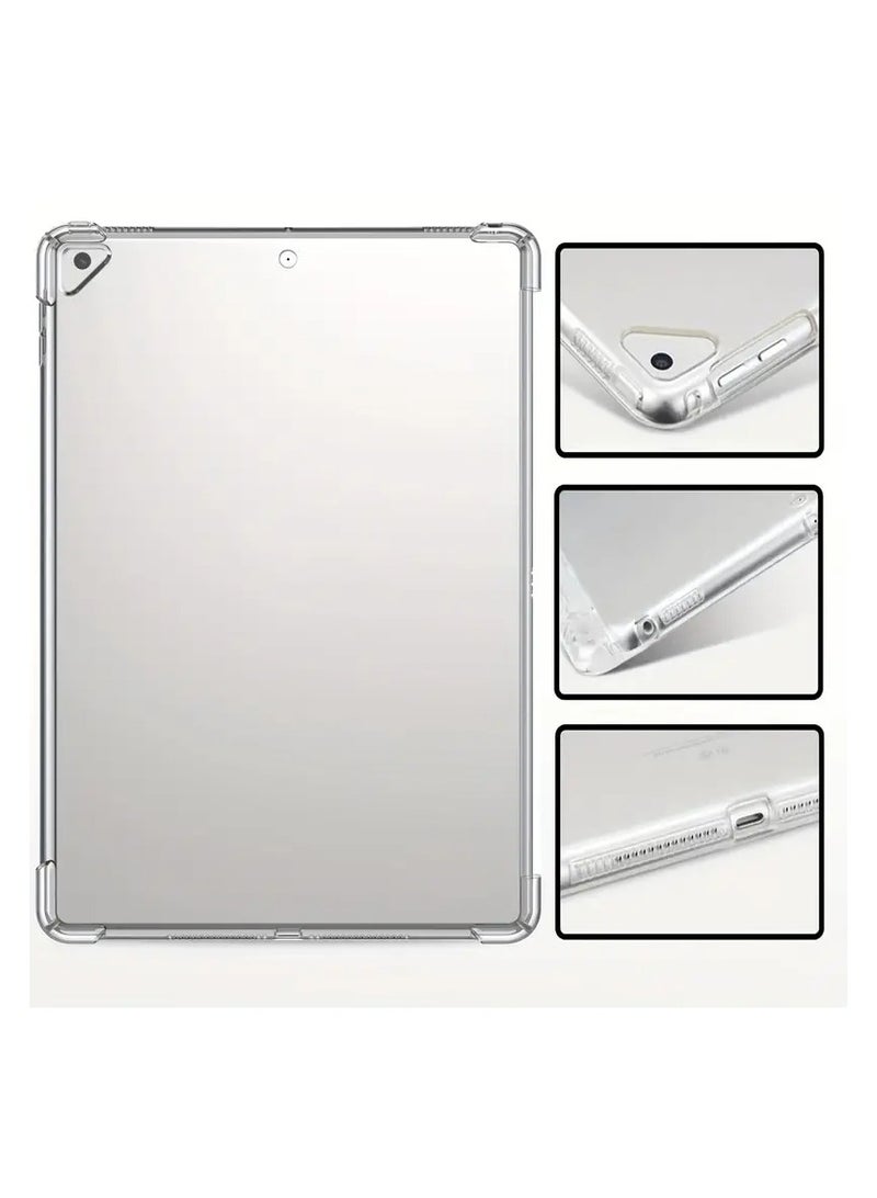 Raxoom Shockproof Silicone Back Case Cover For Apple iPad 9.7-inch Clear - Image 2