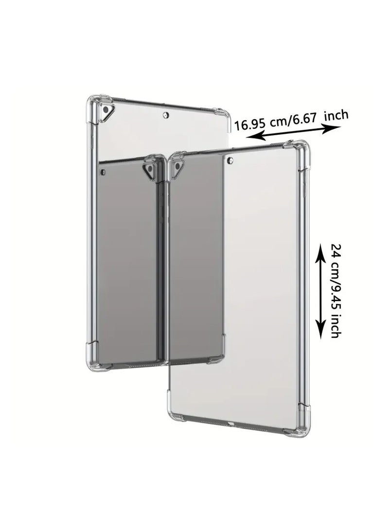 Raxoom Shockproof Silicone Back Case Cover For Apple iPad 9.7-inch Clear - Image 3