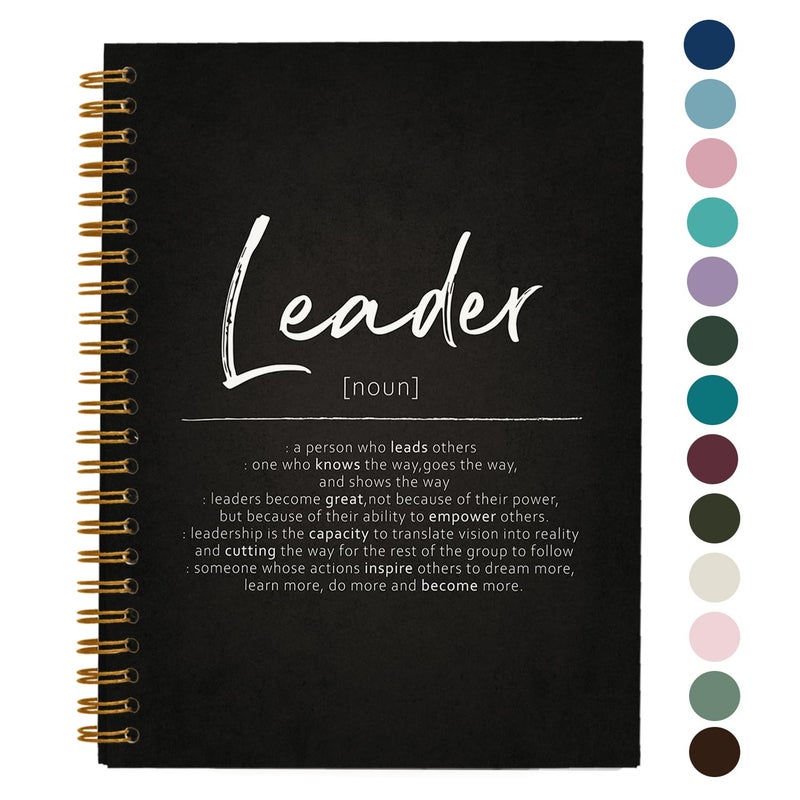 OXW Boss Gifts, Thank You Leadership Gifts Notebook Journal for Women Men Coworkers, Cool Gifts for Bosses, Appreciation Gifts for Boss Leader Mentor Supervisor Manager(5.5'' X 8.3'') - Image 1