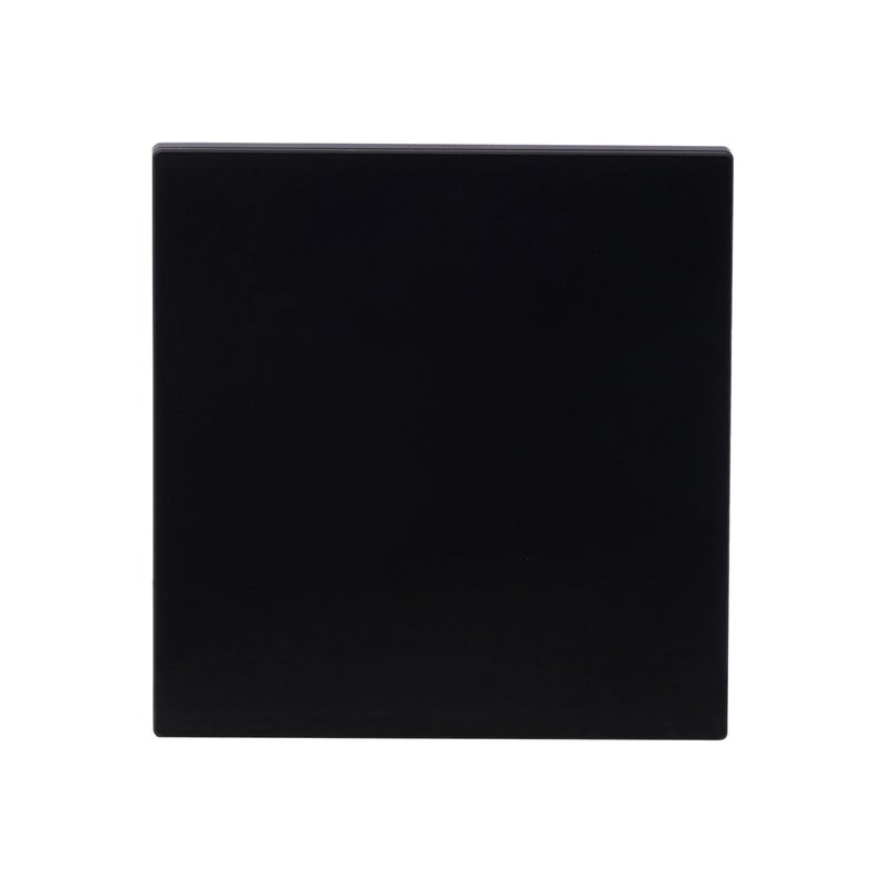 Donmarco 1 Gang 1 Way Momentary Switch – Ultra Thin Premium Plastic Material, Modern & Durable, Fire-Resistant Electric Switch, 15-Year Warranty, Wall Switch for Home and Office (Matt Black) - Image 1