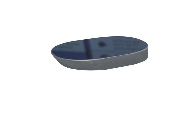 DWIJ Anand Traders Front Coated Elliptical Mirror 31x52mm for Telescope - Image 1
