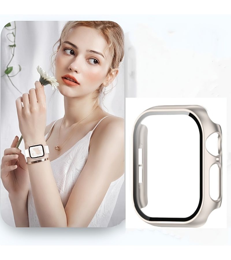 6pcs Case for Apple Watch Series 3 2 1 38mm with Tempered Glass Screen Protector Ultra Thin Hard PC Cover Accessories - Image 3