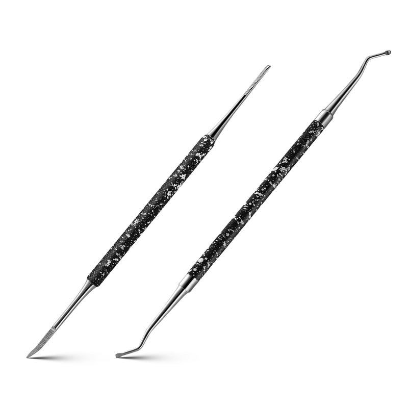 FERYES Ingrown Toenail Tools,Toenail Lifter and Toenail File Set for Ingrown Toenails Treatment - Surgical Grade Stainless Steel Under Nail Cleaner Pedicure Tools - W/Tin Storage Box - Image 1