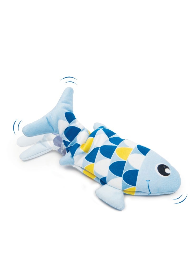Catit Motion Sensor Fish Toy Blue - Image 3