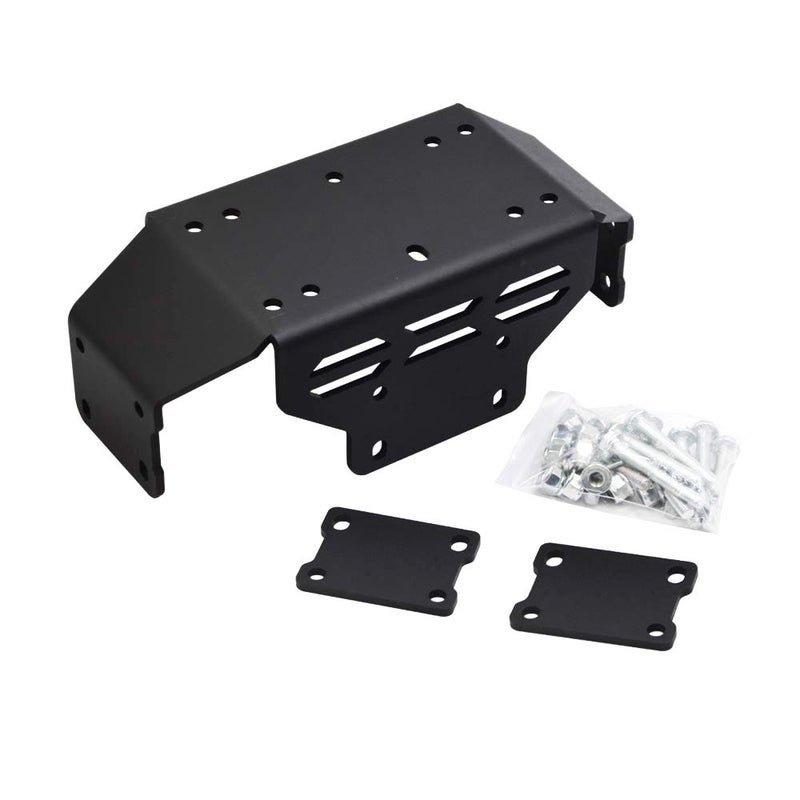 Dasen Winch Mounting Bracket Plate Kit Compatible with Honda Pioneer 500 20152023 2025 fit Pioneer 520 20212023 2025