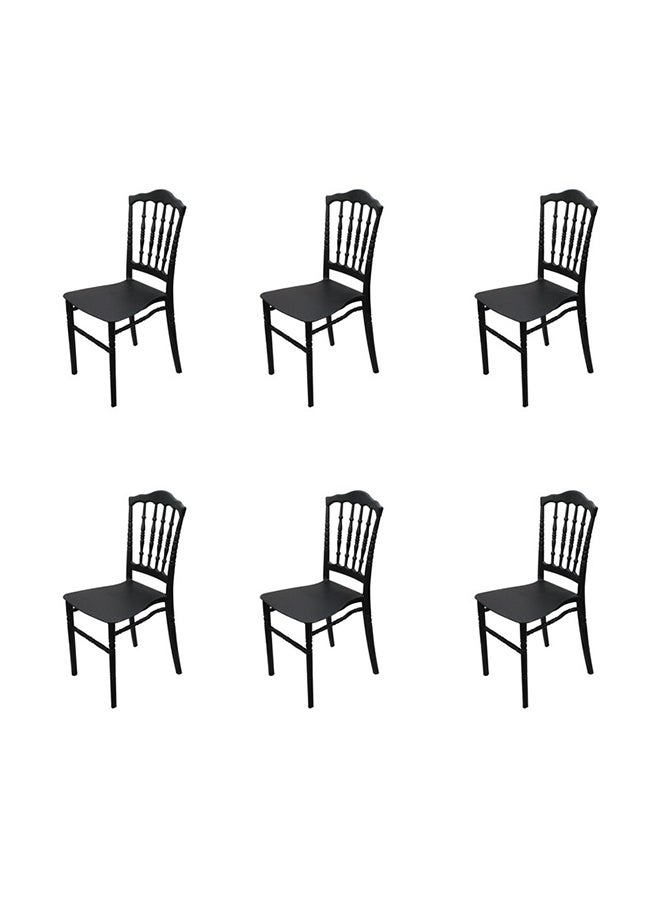 JILPHAR FURNITURE Jilphar Furniture Stackable Polypropylene Chair 1257A  set of 6pcs 