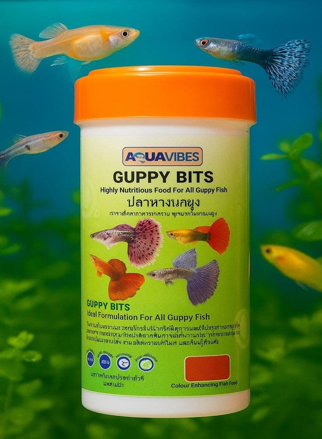 أكوافايبس بريميوم جوبي سبيشال، بيض، دجاج، بيسون، 0.036 كجم، طعام جاف للأسماك البالغة، حديثة الولادة، وصغار الأسماك - Image 5