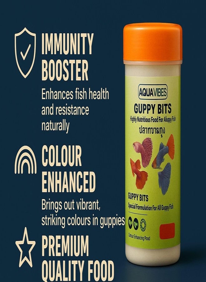 أكوافايبس بريميوم جوبي سبيشال، بيض، دجاج، بيسون، 0.036 كجم، طعام جاف للأسماك البالغة، حديثة الولادة، وصغار الأسماك - Image 4