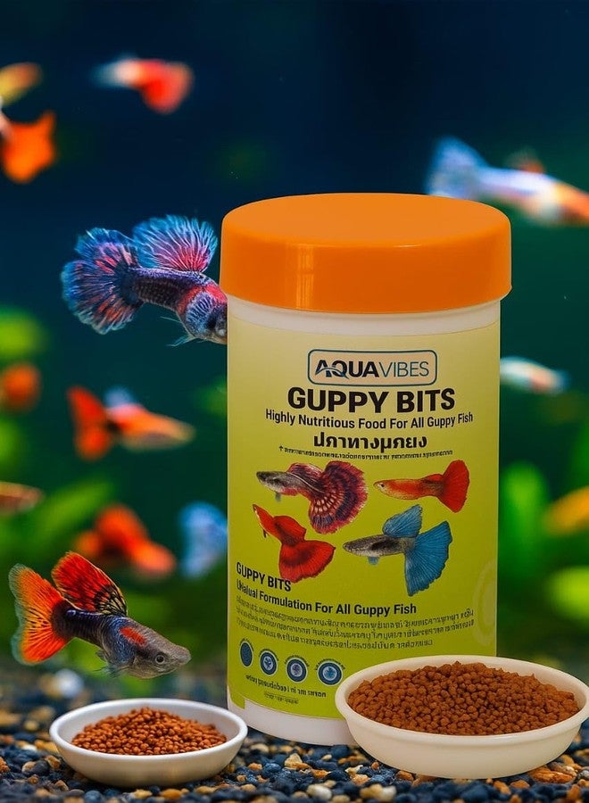 أكوافايبس بريميوم جوبي سبيشال، بيض، دجاج، بيسون، 0.036 كجم، طعام جاف للأسماك البالغة، حديثة الولادة، وصغار الأسماك - Image 2