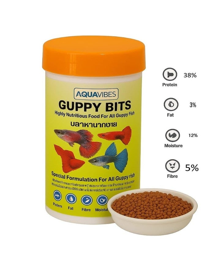 أكوافايبس بريميوم جوبي سبيشال، بيض، دجاج، بيسون، 0.036 كجم، طعام جاف للأسماك البالغة، حديثة الولادة، وصغار الأسماك - Image 3