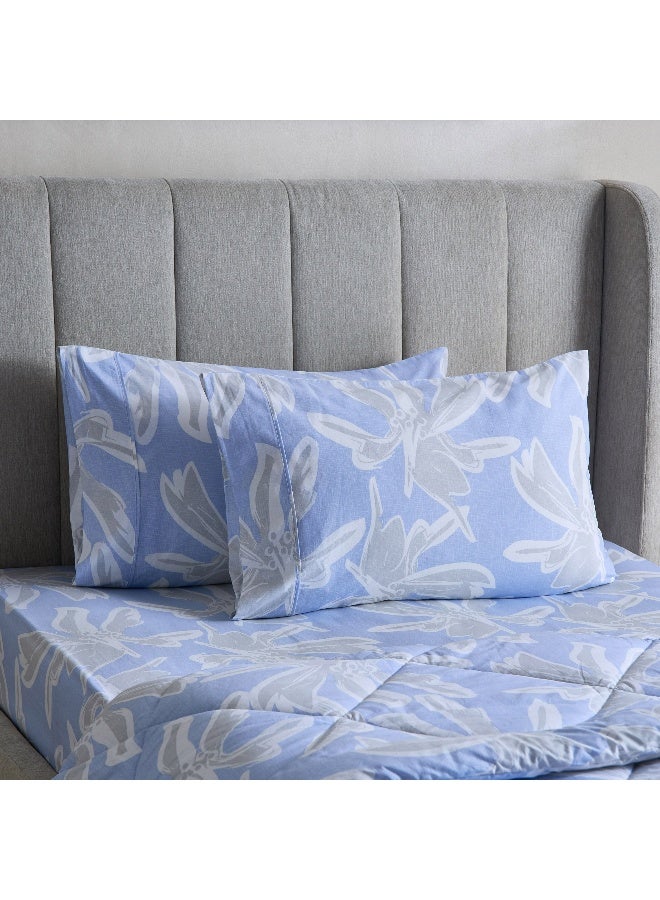 Home Box Malta Evelyn 2-Piece Printed Cotton Pillowcase Set - 50x75 cm  - Image 2