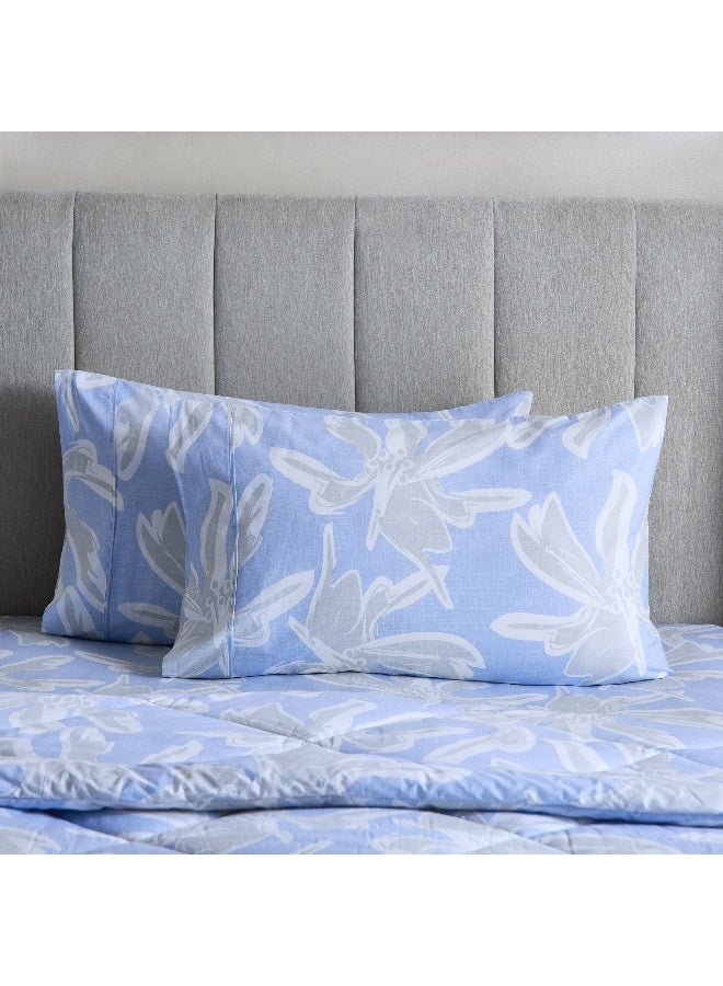 Home Box Malta Evelyn 2-Piece Printed Cotton Pillowcase Set - 50x75 cm  - Image 1