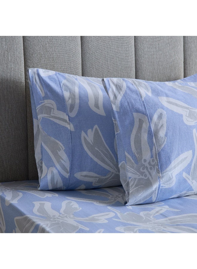 Home Box Malta Evelyn 2-Piece Printed Cotton Pillowcase Set - 50x75 cm  - Image 3