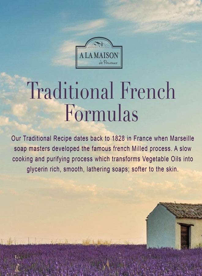 A LA MAISON de Provence Lavender Aloe Liquid Hand and Body Soap (Pack of 2) With Argan Oil, Olive Oil and Vitamin E, 16.9 fl oz Each - Image 5