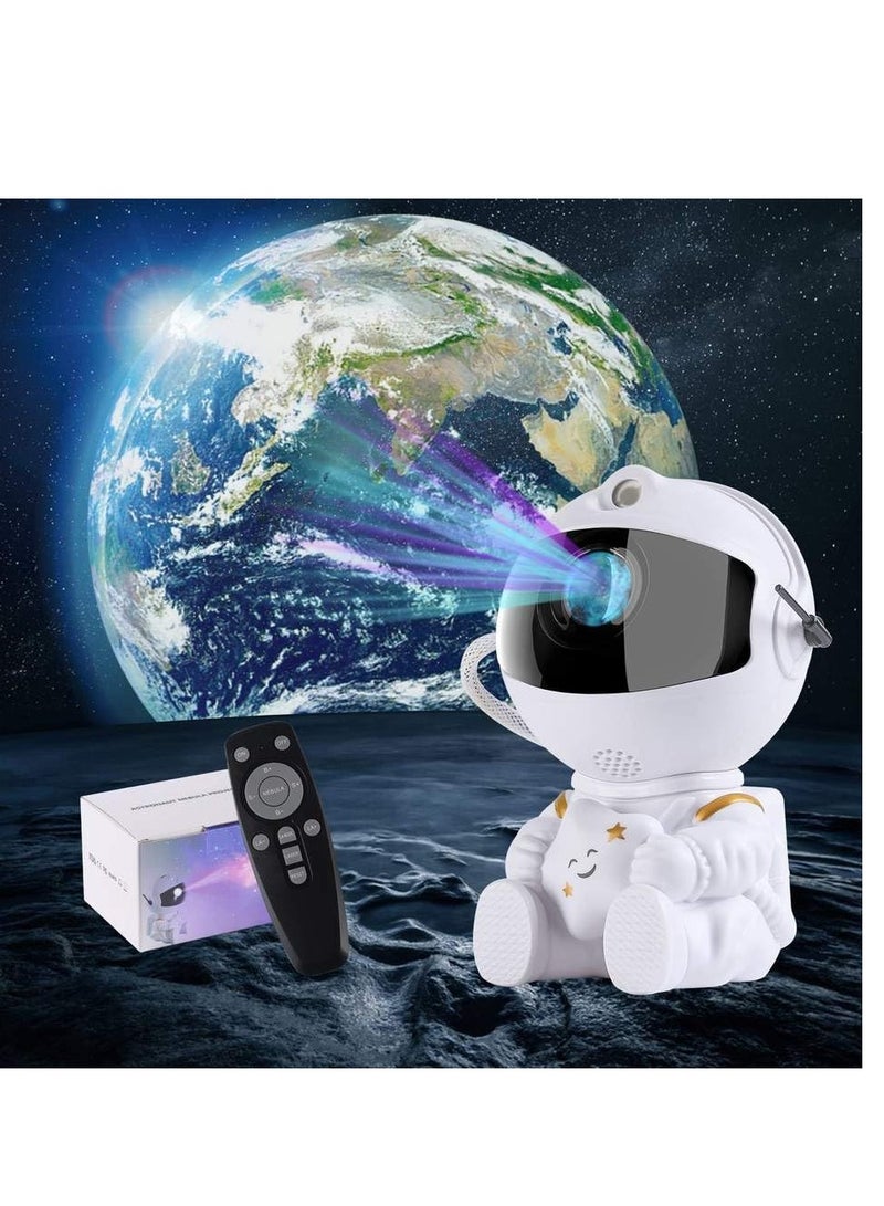 Star Projector Night Light with Timer, Remote Control, 360°Adjustable Design, Astronaut Nebula Galaxy Night Light Projector for Gift Children Adults Baby Bedroom, Party, Game Room (Galaxy 2) - Image 5