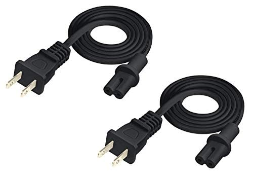 Vebner Power Cord Compatible with Sonos Five, Sonos Play 5, Sonos Beam, Sonos Ray, Sonos Arc, Arc Ultra, Sonos Amp, Sonos Playbase, Sonos Sub Gen 3 and Sonos Sub Mini (Black, 3-Foot) - Image 2