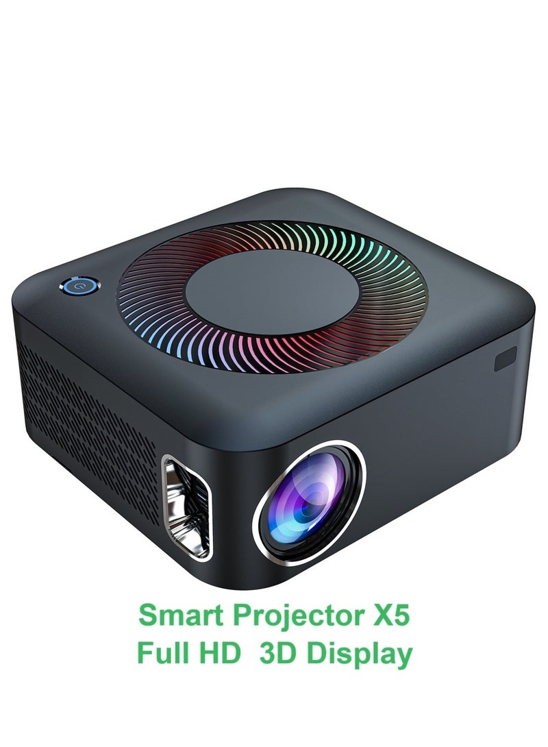 General Smart Projector X5 Full HD Bluetooth Projector Portable 1080P 4K HDR10+Technology 3D Display RAM 2GB+ROM 16GB  - Image 1