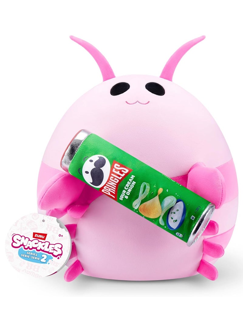 SNACKLES Snackles Series 2 Shrimp & Pringles 14 Inch Plush by ZURU, Ultra Soft Plush, Collectible Plush with Real Licensed Brands, Stuffed Animal, Giftable  - Image 2