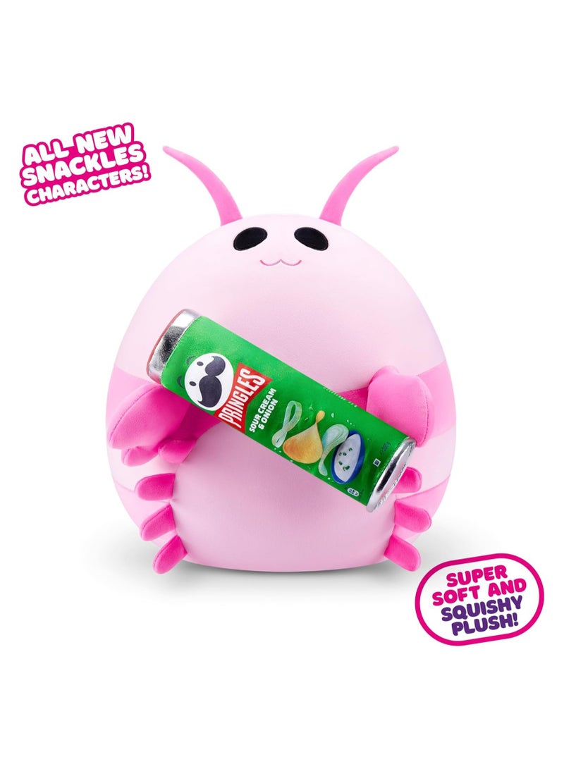SNACKLES Snackles Series 2 Shrimp & Pringles 14 Inch Plush by ZURU, Ultra Soft Plush, Collectible Plush with Real Licensed Brands, Stuffed Animal, Giftable  - Image 1