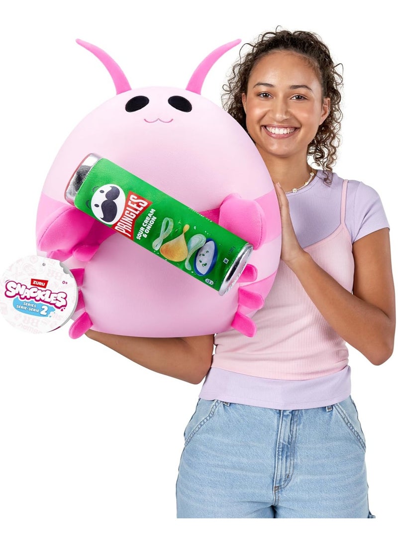 SNACKLES Snackles Series 2 Shrimp & Pringles 14 Inch Plush by ZURU, Ultra Soft Plush, Collectible Plush with Real Licensed Brands, Stuffed Animal, Giftable  - Image 3